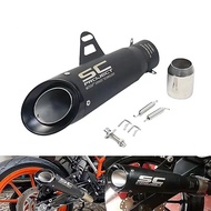 310mm SC Project muffler na may muffler motorcycle exhaust muffler pipe tail pipe exhaust