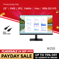 PRISM+ W250 25" 144Hz Productivity Flat Monitor [1920 x 1080][NEW UPGRADE FROM 24]