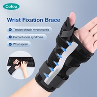 Cofoe Medical Wrist Brace Support Arthritis Sprain Wristband With Steel Plate Wrist Guard Wrist Fracture Fixation Sprains Joint Straps Hand Guard Palm Wrist Guard for Pain Carpal Tunnel Guard Protector for Left &amp; Right Hand