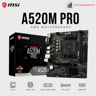 MSI MOTHERBOARD MATX A520M PRO AM4 AMD