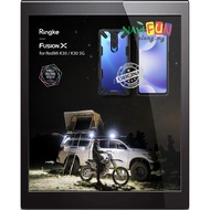 [Redmi K30 | 5G | Poco X2] Ringke (Ori) Fusion X Fusion-X Clear TPU Transparent Case Cover Military 