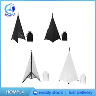 [Homyl4] SiaBiced DJ Light Speaker Stand Cover Speakers Tripod Cover , Height Flexible for Concert