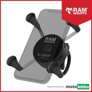 RAM Mounts X-Grip Phone Mount with Low-Profile Zip Tie Handlebar Base RAP-460Z-UN7U