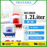 Rice Cooker Okayama 1.8 Liter Magic Com 1.8 liter 3in1 Rice Cooker