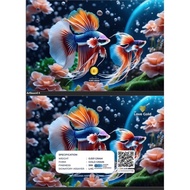 GOLD BAR BETTA FISH 0.001G(1MG)/Emas 999 tulen 24k gold