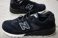 【HYDRA】NEW BALANCE NB 580 黑白 N字 REVLITE鞋底 麂皮  慢跑鞋【MRT580BV】