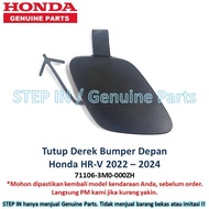Close The Crane cover towing front bumper Honda HRV HR-V 2022 2023 2024 front bumper original part genuine New