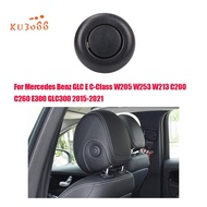 1 PCS Car Seat Headrest Button Adjustment Switch Car Accessories 20597033509D88-1 Black for Mercedes Benz W205/W253/W213 C200 C260 E300 2015-2021