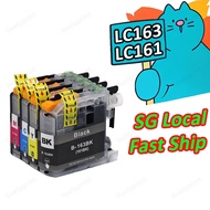 Compatible Brother LC163 LC161 ink LC 161 LC 163 ink cartridge for Brother DCP-J152W DCP-J552D DCP-J
