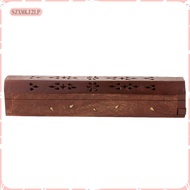 [szxmkj2lp] Bodhi Wooden  Stick Box  Sticks Storage Box Solid Wood Ash Catcher Inscents Sticks Holde