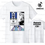 Love Live T-shirt Sunshine Aqours Hanamaru short-sleeved