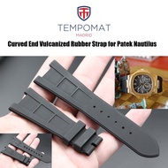 สายนาฬิกา สายยาง overwrist tempomat swissmade vulcanized rubber for patek philippe nautilus