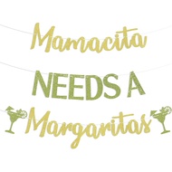 Mamacita Needs A Margarita Banner, Cinco De Mayo Party Decorations, Mamacita Banner, Margarita Banne