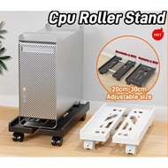 Retractable Cpu Stand Adjustable Cpu Roller Stand With Wheels For Computer Pc Case-Pc Stand Cpu Roll