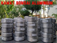 kawat bonsai aluminium ukuran 1mm ~ 6 mm mudah di bentuk kawat Bonsai