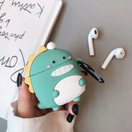 Ốp case cho Airpods 1/ Airpods 2 hình hoạt hình dễ thương silicon cao cấp