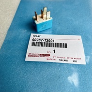 relay kaki 4 TOYOTA 90987-T2001 Denso Relay