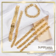 24K Gold Plated Bangel Coco Gelang Tangan Adult Bracelet For Woman  Emas Korea & Bangkok  Platinum J