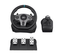 全城熱賣 - 電腦遊戲方向盤-V9黑色