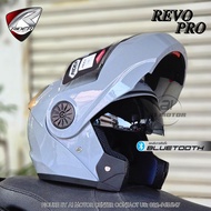 หมวกกันน็อคเต็มใบ ยกคาง Rider รุ่น Revo PRO แว่น 2 ชั้น สไลด์ ขึ้น-ลง ได้ น้ำหนักเบา ไซซ์ประมาน L 5