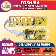 AW-7300E / AW-8300S / AW-8400S / AW-8500S TOSHIBA WASHING MACHINE PCB BOARD ( PANEL BOARD ) AW-7300
