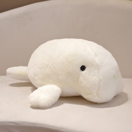 Kawaii Manatee Anime Cute Dugong Plushie Sea Cow Plush Toys Lifelike Animals Simulation Stuffed Doll