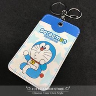 Doraemon 哆啦A夢 小叮噹 名片夾 短夾 信用卡夾 卡包 證件套 證件夾 鑰匙圈 悠遊卡套 DR006