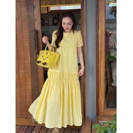 Super Cute Long Swing Fishtail Dress 9473, Multicolored Beach Maxi Dress Lekemqc