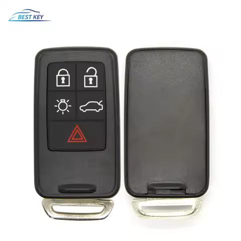 BEST KEY Accessories Smart Remote Key Shell For Volvo S60 S80 XC70 XC90 C70 D5 V50 S40 C30 V70 V40 F