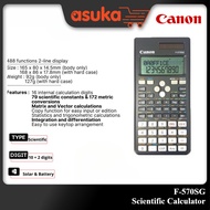 [488 Functions] CANON F-570SG Scientific Calculator Original - same level Casio FX-570MS - with Sola