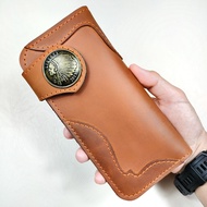 💯 Genuine Leather | Long Wallet Men like Redmoon Dompet Kulit Lelaki Card Holder Purse Crazy Horse C