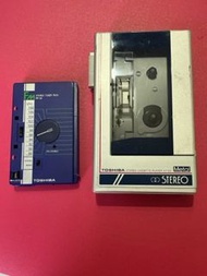 Toshiba Stereo Cassette Player/walkman KT-S3 & FM Tuner Pack RP-S2 東芝隨身聽卡式帶機)