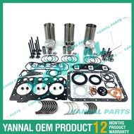 Long Time Aftersale Service Overhaul Rebuild Kit For Yanmar 3TNE68 3D68E 3TNE68C Engine Generator Tr