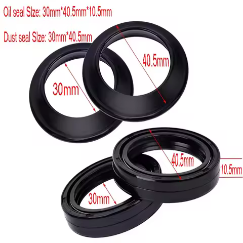 30x40.5x10.5 Front Fork Oil Seal 30 40.5 Dust Seal For Yamaha RD200 YZ125 TY175 MX 100 125 175 AT1 A