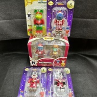 Medicom Toy Christmas party Disney 聖誕 三眼仔 / stitch / 小甘 / Mickey Minnie 100% bearbrick be@rbrick