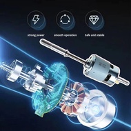 RS755 12V DC Fan Motor Replacement 220V AC for Electric Fan Low Noise Double Shaft Fan Micro Motor