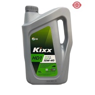 KIXX HD1 15W40 6 LITERS (6 Liters) DIESEL ENGINE OIL SEMI SYNTHETIC 15W-40 (HD1 API CI-4 ACEA E7) Mi