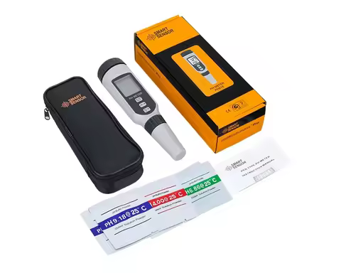 Latest PH Meter Acidity Meter PH818 Professional Pen Type Water Quality Tester Measuring PH818 Acido