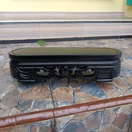 Mini Table Bonsai Table Rupang Dewa 42x15.cm Oval BlackDoff