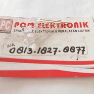 MERAH 5mm clear red light Led 2 feet pcmelektrob9090 Buru Order