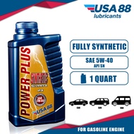 USA88 PP SYNTHETIC 5W-40 API SN FULLY SYNTHETIC GASOLINE ENGINE OIL 1QUART