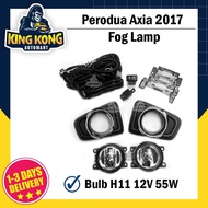 PERODUA AXIA 2017 G-Spec Fog Lamp FULL COMPLETED SET
