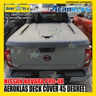 AEROKLAS DECK COVER 45 DEGREE FOR NISSAN NAVARA PRO-4X / NP300 BED TRUCK COVER 4X4 4WD PARTS HIGH QU