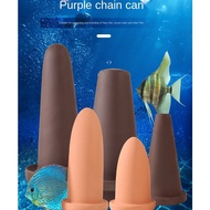 LeChong Ceramic Spawning Breed Cone For Discus Fish And Angelfish Fish Breeding Cones Cave Fish Tank