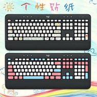 Suitable for Logitech MK540 MK545 Desktop Computer Keyboard Sticker Film Letter Sticker Button
