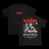 Kaos The Godfather Movie Movie T-shirt Muvisin 100%Cotton Unisex Men Women Short Sleeve Tops
