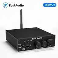 Fosi Audio BL20C With 32V Power Supply Bluetooth 5.0 2.1 HiFi Audio Receiver Amplifier Mini Class D Amp U-Disk Player 160W x2