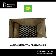 GP Alkaline Ultra Plus AA 50's Battery