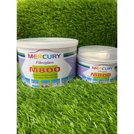 M800 MERCURY FIBREGLASS / FIBERGLASS ( 280GM & 1.25KG SIMEN FIBERGLASS KERETA ) WITH HARDENER
