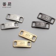 [Saclan] AF1 Shoelace Buckle Air Force No. 1 aj1 Metal Plate Iron Sheet Shoelace Accessories Decorat